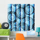 Abstract Blue Seamless Wall Decal
