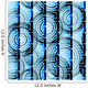 Abstract Blue Seamless Wall Decal
