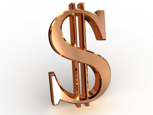 Dollar. 3d Wall Decal