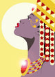 Princesa Africana Wall Decal