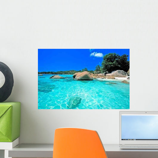 Anse Lazio Seychelles Wall Decal Design 4
