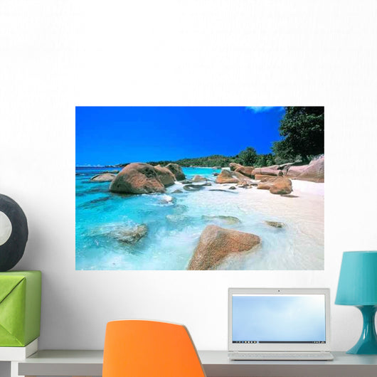 Anse Lazio Seychelles Wall Decal Design 3