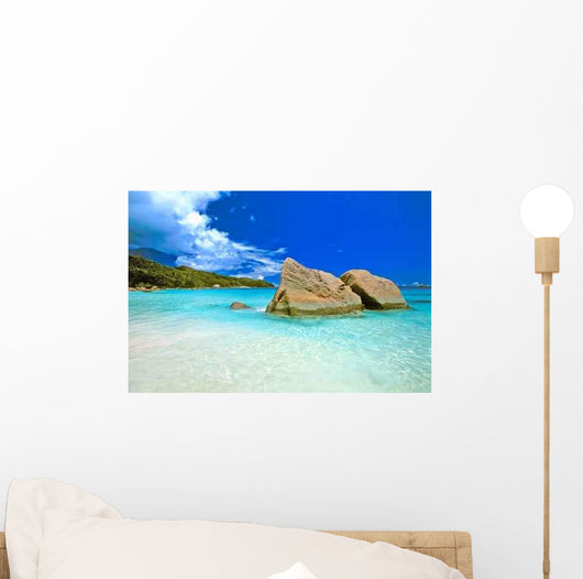 Anse Lazio Seychelles Wall Decal Design 1