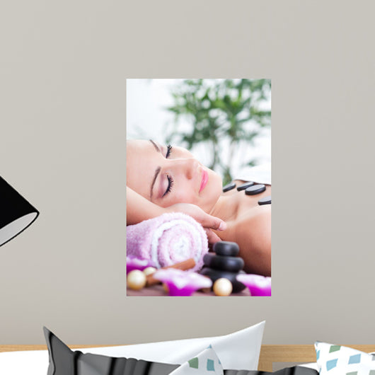Spa Woman. Spa Salon Wall Mural