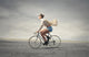 woman on bike 