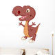 Cute dinosaur cartoon Wall Decal