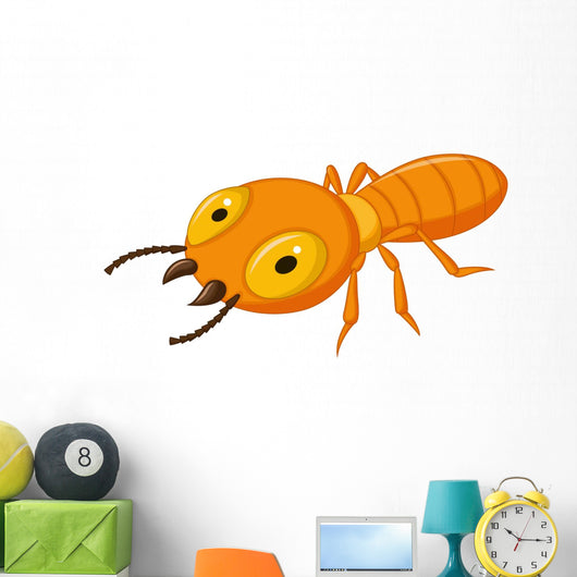 Termite Cartoon Wall Decal