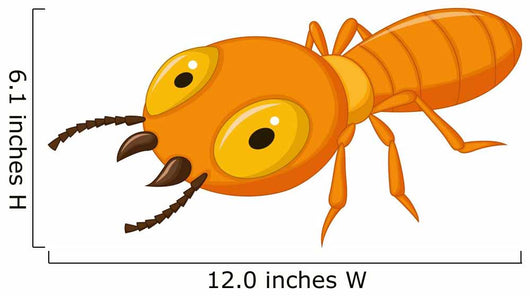 Termite Cartoon Wall Decal