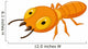 Termite Cartoon Wall Decal