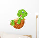 Cute tortoise cartoon Wall Decal