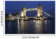 Tower Bridge in London in the evening with reflection Wall Mural