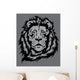 Lion Head Vector 