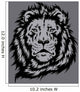 Lion Head Vector 
