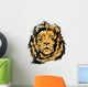 Lion Head Stencil Vector 