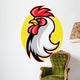rooster mascot Wall Decal