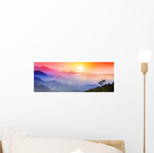 Beautiful sunrise for adv or others purpose use Wall Mural