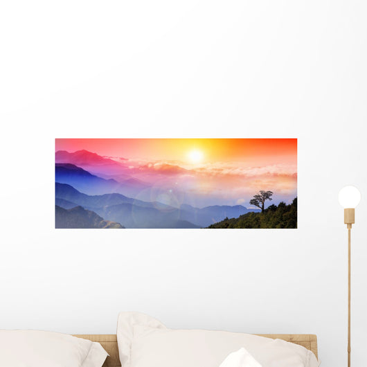 Beautiful sunrise for adv or others purpose use Wall Mural