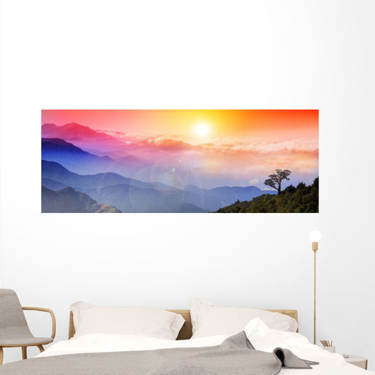 Beautiful sunrise for adv or others purpose use Wall Mural