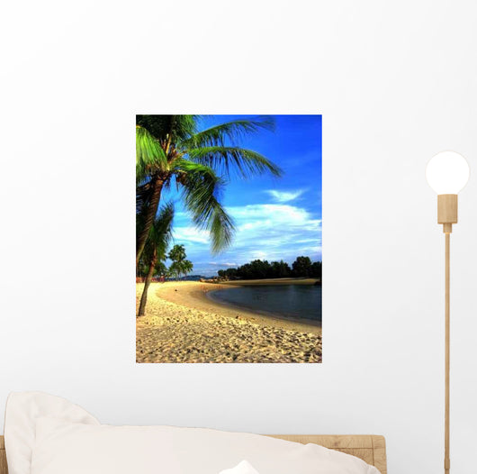 Singapur Sentosa Island Siloso Wall Decal Design 2