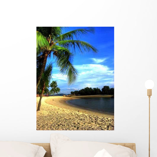 Singapur Sentosa Island Siloso Wall Decal Design 2