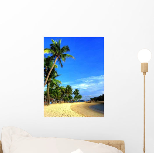 Singapur Sentosa Island Siloso Wall Decal Design 1
