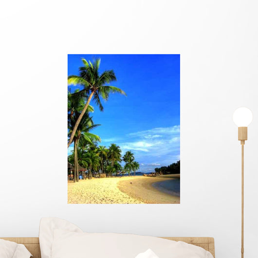 Singapur Sentosa Island Siloso Wall Decal Design 1