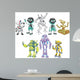 Cartoon robots set 