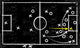 Abstract vector tactic strategy concept sketched on a blackboard 