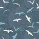 Seamless Pattern with Seagulls Wall Decal