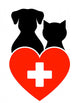Veterinary Sign with Dog and Cat Wall Decal