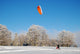 Snowkiting - Snow Kite Wall Mural
