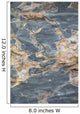 Natural Pattern Formation In Rock Wall Mural