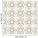 Abstract Seamless Pattern Wall Decal Design 12