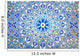 Oriental Mosaic at the Mosque Hassan II in Casablanca, Morocco 