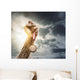 Success Male Hand Holding Wall Decal
