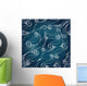 Seamless background of lacy lines with a flourish. 