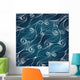 Seamless background of lacy lines with a flourish. 