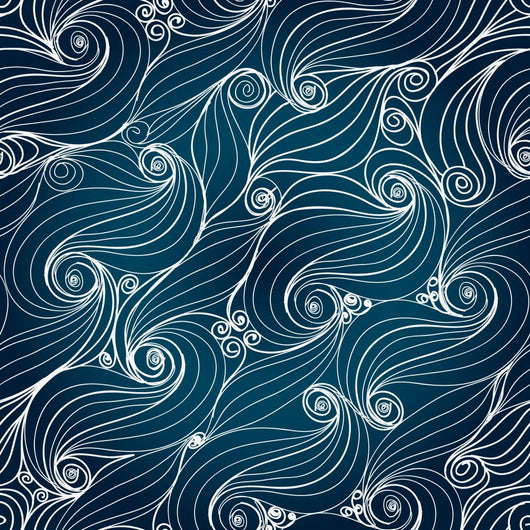Seamless background of lacy lines with a flourish. 