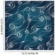 Seamless background of lacy lines with a flourish. 