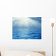 Solar Beams above Quiet Wall Decal