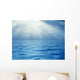 Solar Beams above Quiet Wall Decal