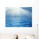 Solar Beams above Quiet Wall Decal