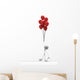small character with red balloons Wall Decal
