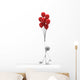 small character with red balloons Wall Decal