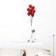 small character with red balloons Wall Decal