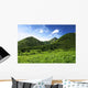 Summer Green Hills Wall Decal Design 2