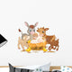 Holy Child with Animals Wall Decal