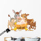 Holy Child with Animals Wall Decal