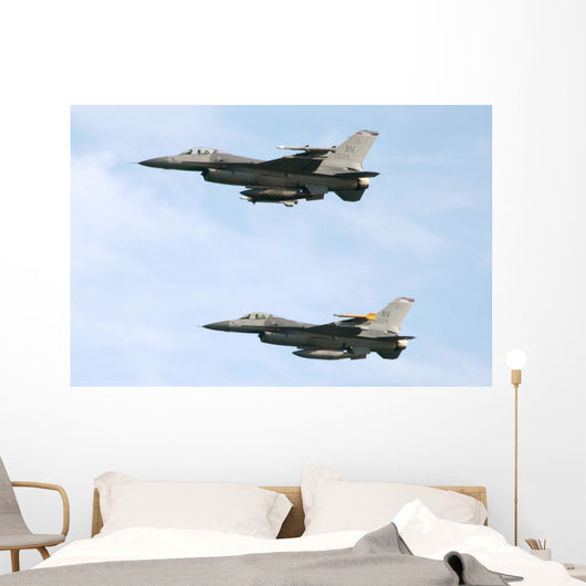 F 16 Wall Mural