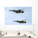 F 16 Wall Mural